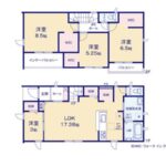 1号棟　間取り図