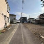 前面道路の様子。
