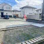 1号棟駐車場予定地になります。