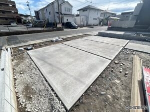 2号棟駐車場予定地になります。