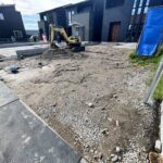 3号棟駐車場予定地になります。
