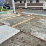 5号棟駐車場予定地になります。