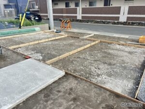 5号棟駐車場予定地になります。