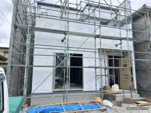 建築中外観になります。