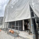 建築中外観になります。