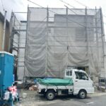 建築中外観になります。