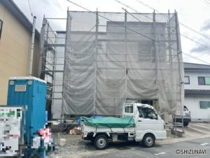 建築中外観になります。