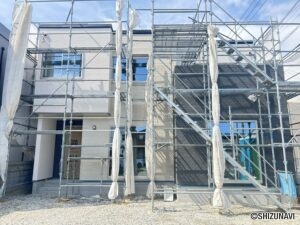 建築中外観になります。