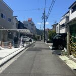 葵区　新築　道路