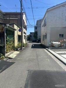 葵区　新築　道路