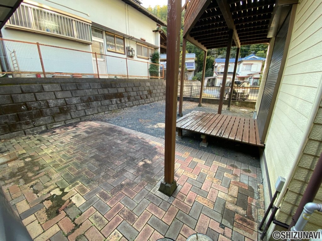 ＢＢＱができそうな広い庭です