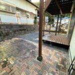 ＢＢＱができそうな広い庭です