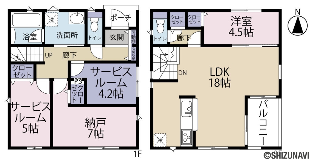 2号棟　間取り図