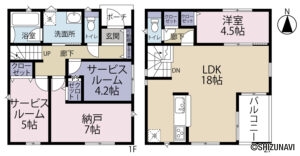 2号棟　間取り図