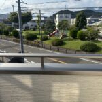 1号棟　2階正面ベランダの画像です。