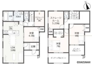 リーブルガーデン焼津市小川新町3丁目　4棟　2025年5月完成予定の物件画像