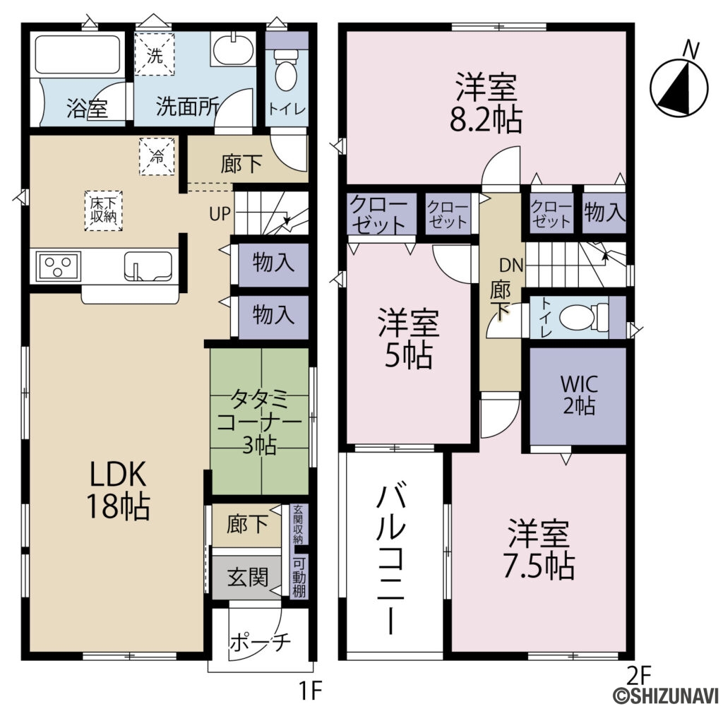 3号棟　間取り図