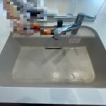 汚れの目立たない仕様のシンクです