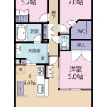 間取り図面です。