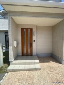 おしゃれな玄関です