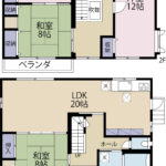 各居室広々とした間取り。