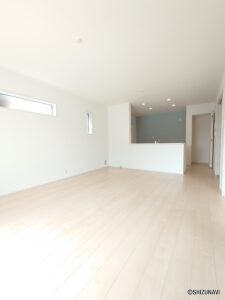 【1号棟】ＬＤＫ広さ16.5帖、南向きの広い空間です！