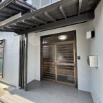 玄関外　別角度です。