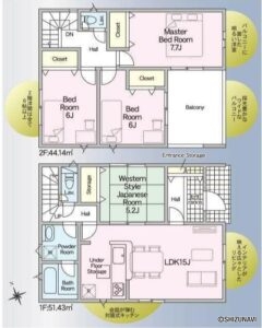 【新築建売住宅】島田市高島町第１期３号棟　４LDKの物件画像