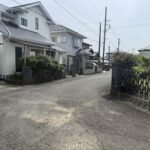 磐田市東貝塚　売土地　整形地・角地　解体更地、確定測量渡し　建築条件なしの画像