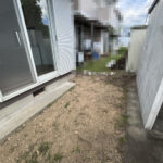 【庭】庭石の撤去を行いました。