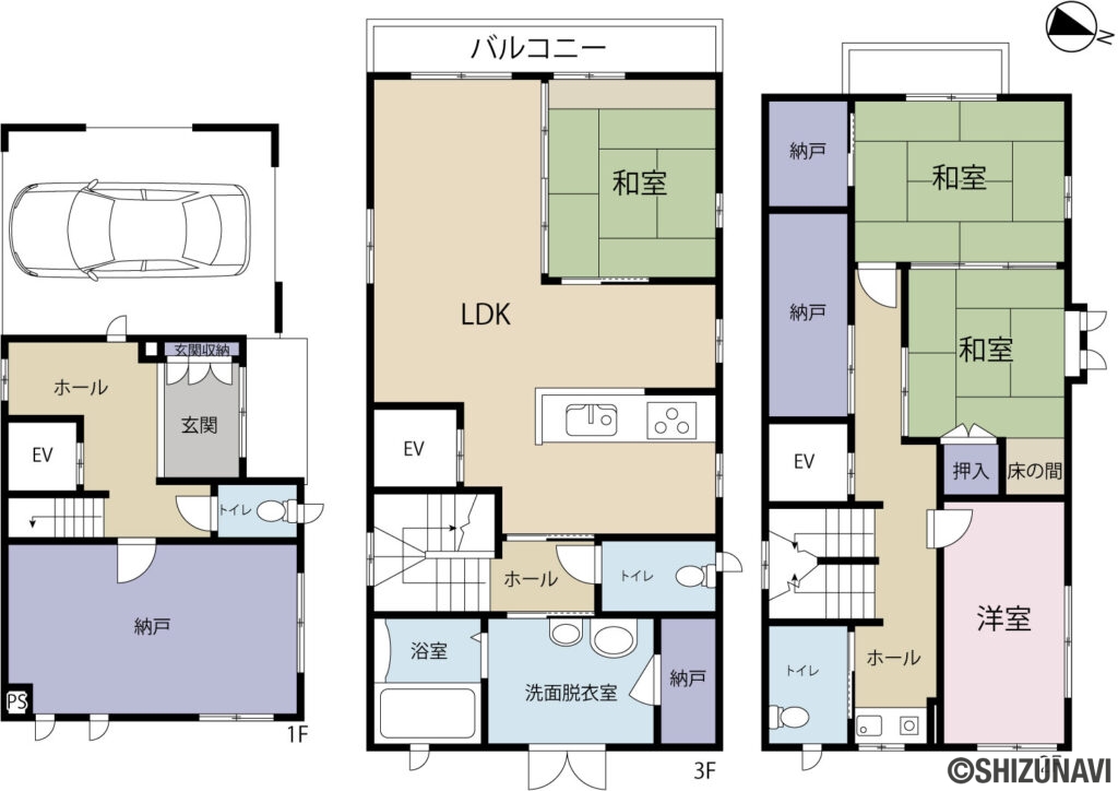 間取り図です。