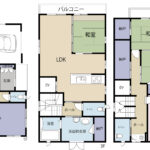 間取り図です。