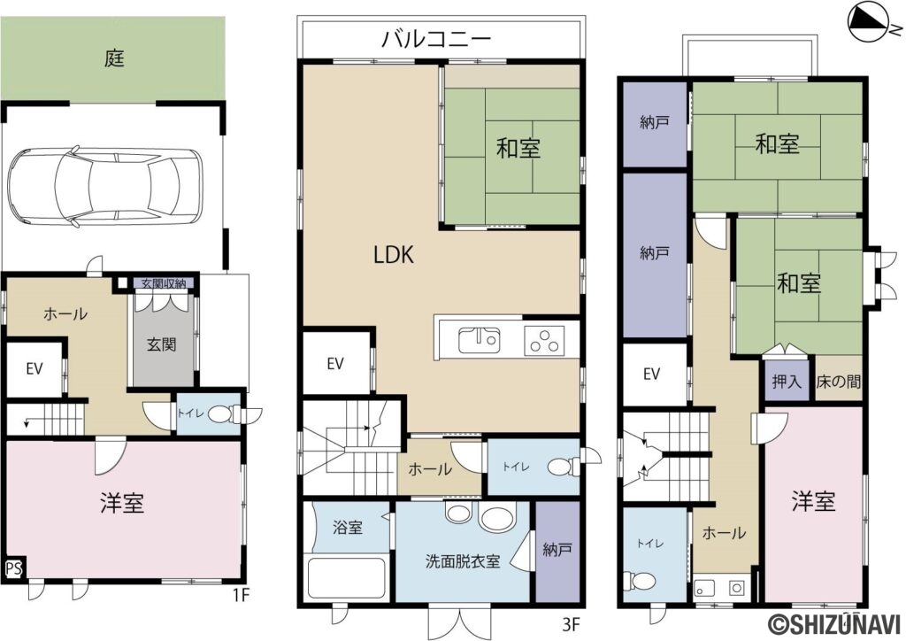 間取り図です。