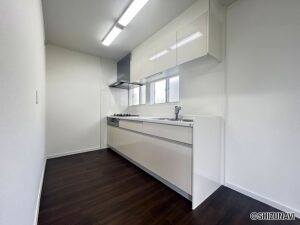 新品交換済キッチン
