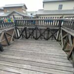 ウッドデッキがございます
