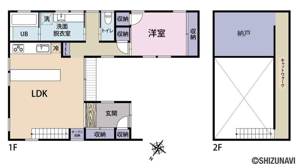 間取り図です。
