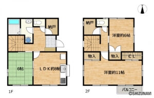 【間取り図】