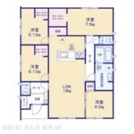 1号棟間取り図