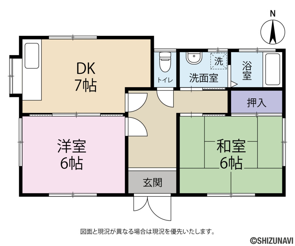 間取りになります。