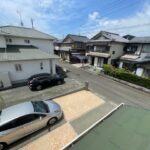 2階バルコニーからの眺望です