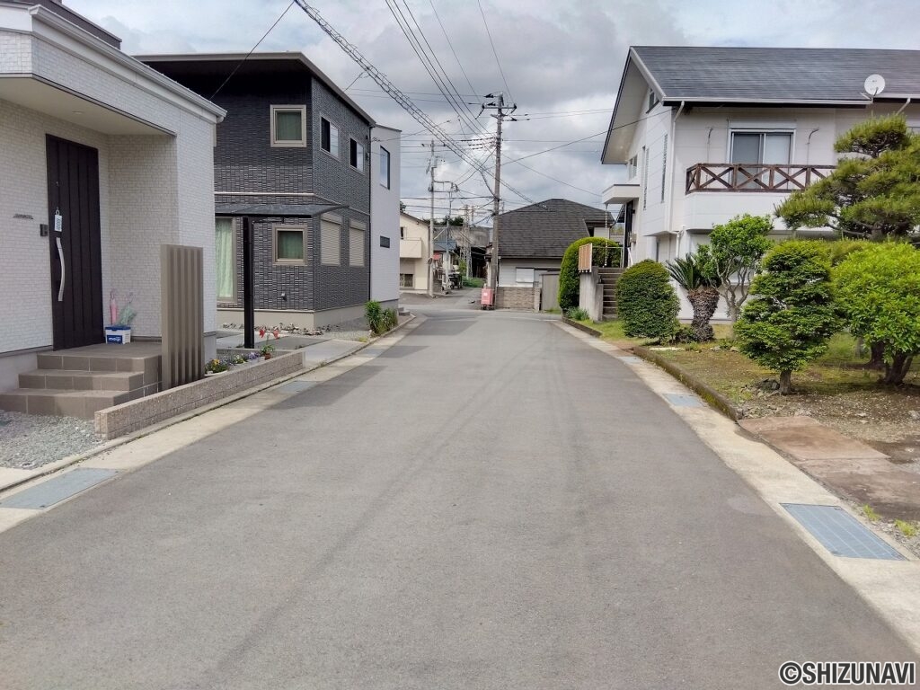 沼津市大岡　売り土地　現地