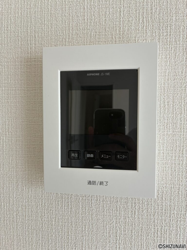 新築　富士宮　大岩　TVモニター付きインターホン