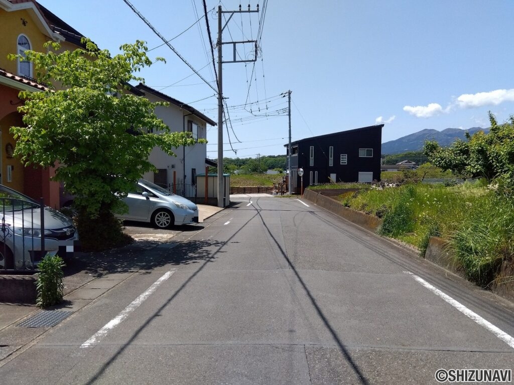 前面道路