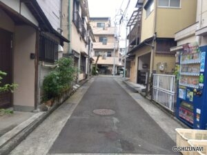 前面道路
