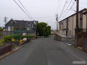 前面道路