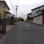 前面道路