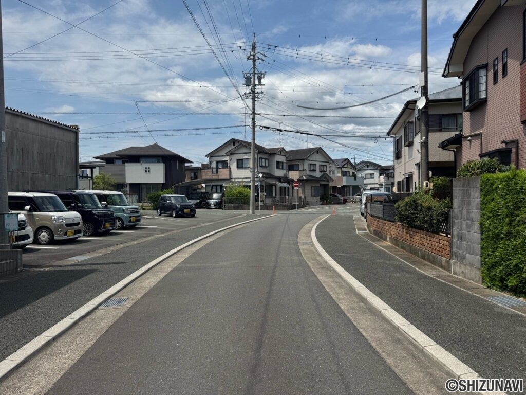 前面道路
