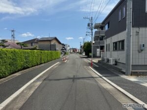 前面道路