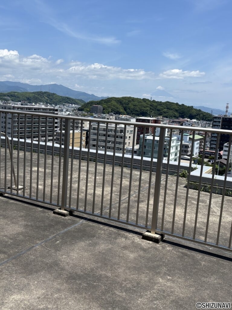 【セントラルガーデンレジデンス静岡A棟】　最上階　角部屋　3LDK　ルーフバルコニー付きの画像