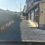 追加で駐車スペースを確保しました。3台駐車可能です！
